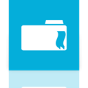 Mirror, Folder, bookmark, Alt DarkTurquoise icon