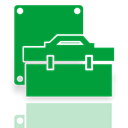 Device, manager, Mirror ForestGreen icon