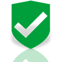 Mirror, Approved, security ForestGreen icon