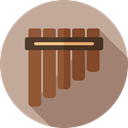 Music Instrument, Flute, music, Wind Instrument, Music And Multimedia Tan icon