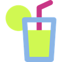soda, Lemonade, glass, Soft Drink, Food And Restaurant, food, drink GreenYellow icon