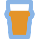 Pint Of Beer, Pint, Food And Restaurant, mug, drink, beer, Beer Mug, food SkyBlue icon