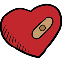 romantic, love, Romanticism, Heart, Burning, lovely, Valentines Day Firebrick icon