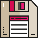 Save File, technology, interface, Flash Disk, Multimedia, Disk, Edit Tools, Diskette, save, Floppy disk Tan icon