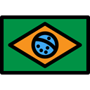 brazil, flags, flag, Nation, Country ForestGreen icon
