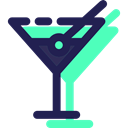 party, Alcohol, Food And Restaurant, Alcoholic Drinks, drinking, straw, leisure, food, cocktail Black icon