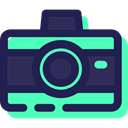 technology, picture, photo camera, digital, photograph, interface, electronics MidnightBlue icon