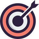 Target, Goal, sport, archer, Seo And Web, objective, Sports And Competition, weapons, Archery, Arrow, Arrows DarkSlateGray icon