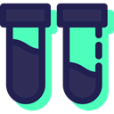 Chemistry, Healthcare And Medical, Test Tube, education, chemical, science MidnightBlue icon