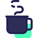 hot drink, coffee cup, food, mug, Food And Restaurant, Coffee, Tea Cup, Chocolate Black icon