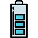 Battery, electronics, full battery, technology, Battery Level, battery status Black icon