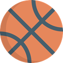 sports, Basketball, team, Sports And Competition, Sport Team, equipment Coral icon