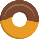 baker, Food And Restaurant, food, doughnut, sweet, donut, Dessert SaddleBrown icon