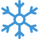 snowflake, Cold, meteorology, Snow, weather, nature, winter SteelBlue icon