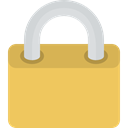 locked, Lock, Tools And Utensils, secure, padlock, security SandyBrown icon