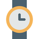 Elegant, watch, time, wristwatch, fashion, miscellaneous, technology Gainsboro icon