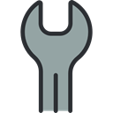 Edit Tools, Improvement, Wrench, garage, Tools And Utensils, Home Repair DarkGray icon