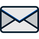 Communications, mail, envelope, Message, interface, Email, Note Lavender icon