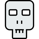 Healthcare And Medical, dangerous, skull, Anatomy, signs, medical, Dead, Poisonous Lavender icon