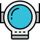user, equipment, galaxy, Aqualung, Professions And Jobs, Astronaut, space suit, Astronomy, space, fashion MediumTurquoise icon