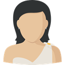 profile, Avatar, woman, user, Social BurlyWood icon