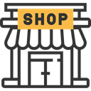 Business And Finance, Business, store, commerce, Shop, food DarkSlateGray icon