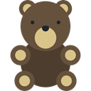 Fluffy, teddy bear, miscellaneous, Valentines Day, Animal, Animals, childhood, puppet DarkOliveGreen icon