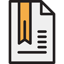insignia, shapes, Badge, Files And Folders, bookmark, interface WhiteSmoke icon