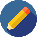 pencil, writing, Draw, Edit, Tools And Utensils SteelBlue icon