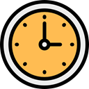 Tools And Utensils, Clock, time, square, watch, Time And Date, tool SandyBrown icon
