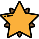 rate, Shapes And Symbols, star, Favorite, Favourite, interface, shapes, signs SandyBrown icon