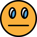 feelings, emoticons, Smileys, Emoji, shocked SandyBrown icon
