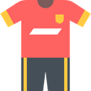equipment, Football, sports, Sports And Competition, Team Sport, Soccer Jersey, soccer, Football Jersey, Game, fashion Tomato icon