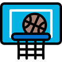 equipment, sports, Sports And Competition, team, Sport Team, Basketball DeepSkyBlue icon