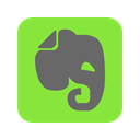smartphone, technology, Mobile, Evernote, Iphone, Application, App YellowGreen icon