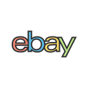 online, Business, Company, internet, website, web, Ebay Black icon