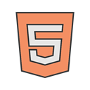 Coding, program, Development, Code, Programming, html5 SandyBrown icon