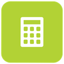 calculation, calculate, Accounting, Accountant YellowGreen icon
