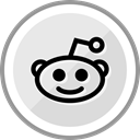 Reddit, media, Social, Logo, corporate Lavender icon