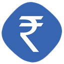 rupee, Money, India, indian, Currency, Rs SteelBlue icon
