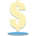 Dollar, Business, Money Moccasin icon