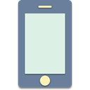 Iphone, App, communicate, phone, speak Gainsboro icon