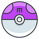 Ball, play, Go, master, Game, pokemon Gainsboro icon