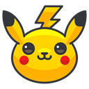Pikachu, Game, play, Go, pokemon Gold icon