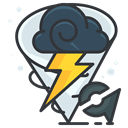 pokemon, weather, Go, play, Storm, Game DarkSlateGray icon