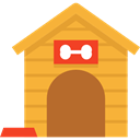 kennel, Furniture And Household, Doghouse, Dog House Goldenrod icon