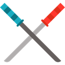 Blade, japanese, Knife, weapons, sword, Katana, Sabre Black icon