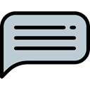 Chat, Conversation, speech bubble, Multimedia, Communication, Seo And Web LightSteelBlue icon