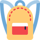 baggage, luggage, Bags, travel, Backpack Khaki icon