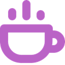 cup, hot, Coffee, Cafe, beverage MediumOrchid icon